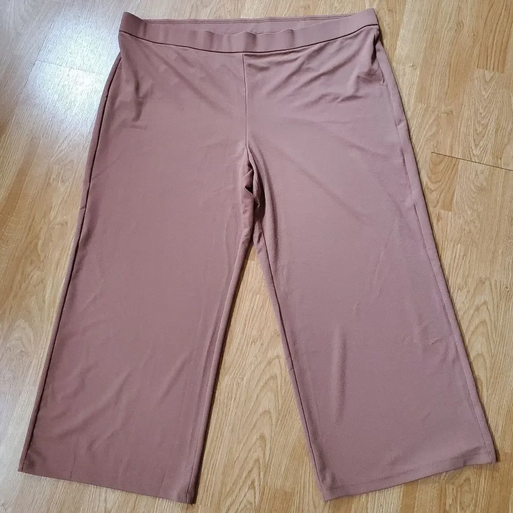 Isaac Mizrahi Live! Wide-Leg Pants sz 3x - Picture 2 of 11